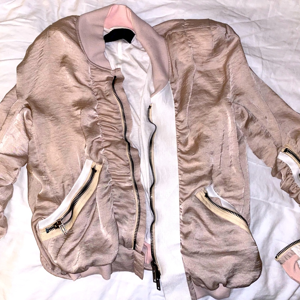 Haider Ackermann Silk Bomber